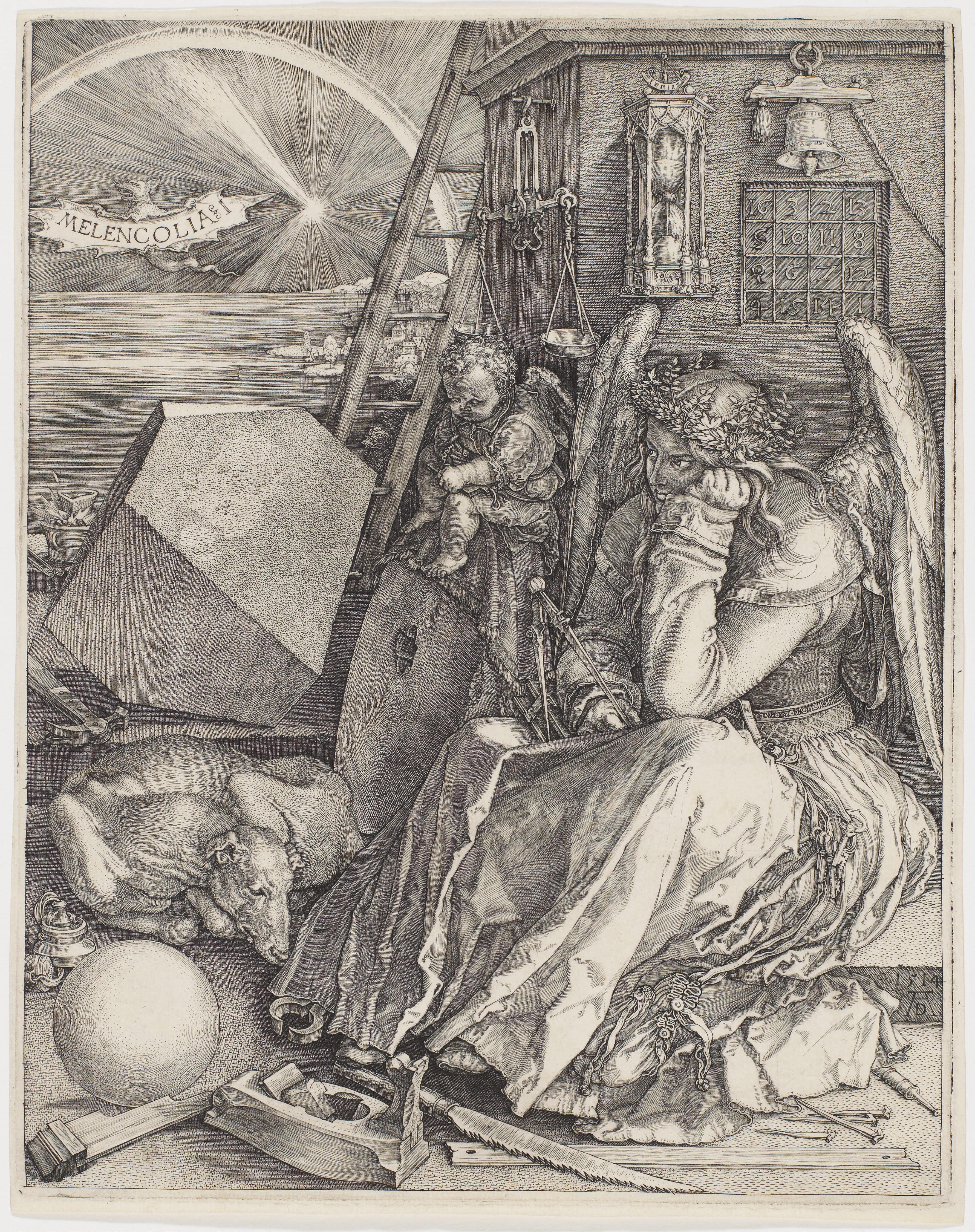 Albrecht Dürer Melencolia I